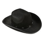 Black Felt Studded Cowboy Hat
