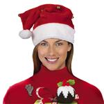 クリスマスセール！TOP HAT&TAILS Christmas Santa Hat with Gold Metal Bells | Windy City Novelties