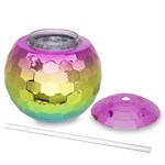 C CRYSTAL LEMON Rainbow Disco Ball Cups with Straws - Set of 4 Cups -  Perfect for Adding Fun and Col…See more C CRYSTAL LEMON Rainbow Disco Ball  Cups