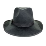 Black Felt Fedora Hat