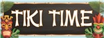 Tiki Time Banner Decoration