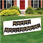 Happy Retirement Pennant Banner Decoration