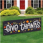 Give Thanks Banner Decoration