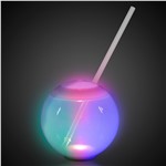 20 oz. Tumbler Ball Cup with Straw