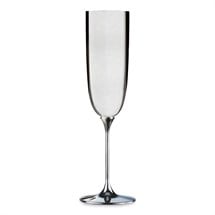 Silver Champagne Flutes