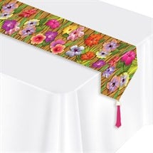 Tropical Hibiscus Table Runner