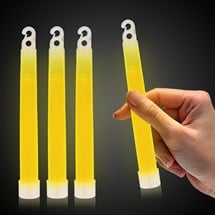 Yellow 6" Premium Glow Sticks