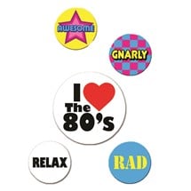 Totally 80's Pins