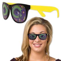 Mardi Gras Mask Party Sunglasses