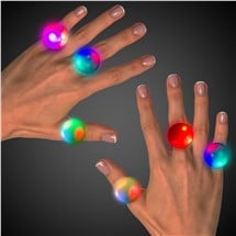 Assorted LED Jelly Rings
