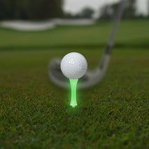 Green Glow Golf Tees