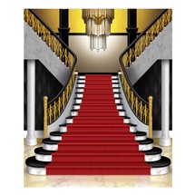 HOLLYWOOD MOVIE Scene Setter WaLL Backdrop Party Room Decoration RED CARPET STAR 