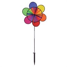 Rainbow Flower Wind Spinner