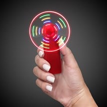 Red LED Fan