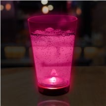 Neon Pink LED 12 oz. Cup