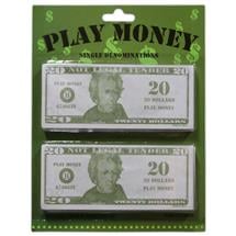 $20 Bills Play Money