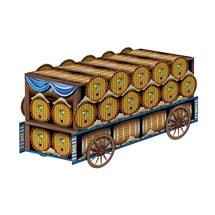 Oktoberfest Beer Wagon Centerpiece