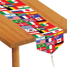 International Flag Table Runner