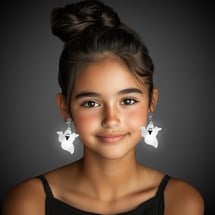 LED Ghost Clip-On Earrings