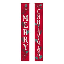 Merry Christmas Hanging Flags
