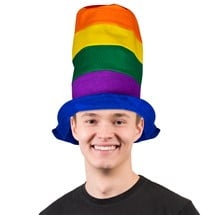 Rainbow Stove Pipe Hats