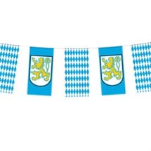 Oktoberfest Bavarian Lion 12' Pennant Banner
