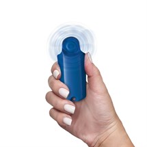 Blue Handheld Mini 3 3/4" Fan