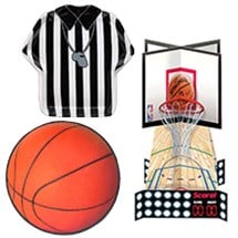 Basketball Party Supplies Image