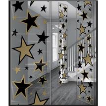 Gold & Black Star Decoration Panels