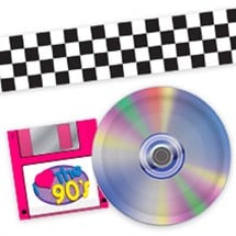 '90s Theme Party Supplies Image