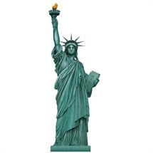 Statue of Liberty Jointed Cutout