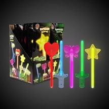 Assorted Glow Wands & Swords Retail Counter Display