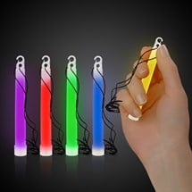 Assorted Colors 4" Glow Sticks