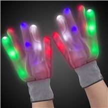 LED Rainbow Gloves