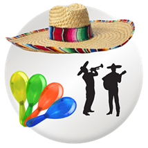 Mexican Fiesta Party Supplies Image