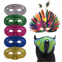 Masquerade Masks for Mardi Gras & More Image