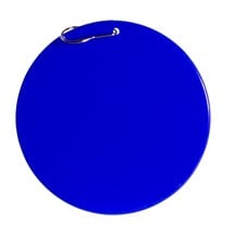 Blue Plastic 2 1/2"  Medallion