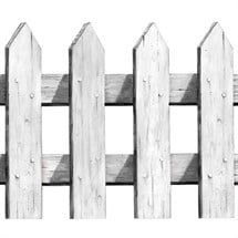 White Picket Fence Cutouts