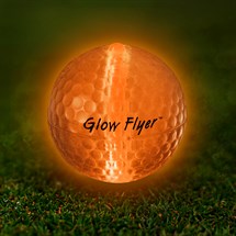 Orange Glow Flyer Golf Ball