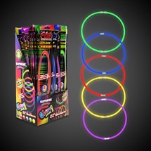 Assorted Glow Necklaces Retail Counter Display