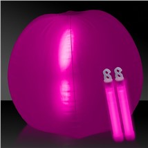 Glow Pink 24" Beach Ball