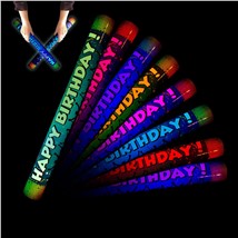 LED Happy Birthday Foam Lumiton