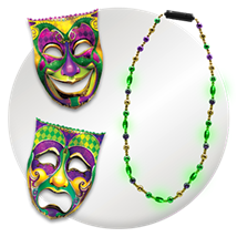 Mardi Gras Party Supplies Image