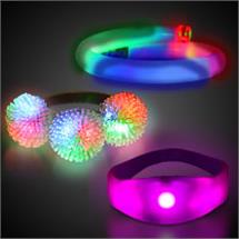 LED Bracelets, Wristbands & Earrings Image