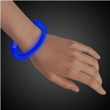 Blue 8" Glow Bracelets