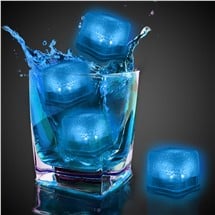 Blue LED Ice Cubes