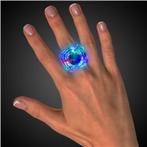 LED Multi-Color Diamond Rings