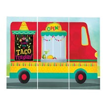 Taco Truck Backdrop