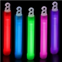 Assorted Color 6" Glow Sticks