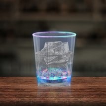 LED Square Bottom 10 oz. Rocks Glass